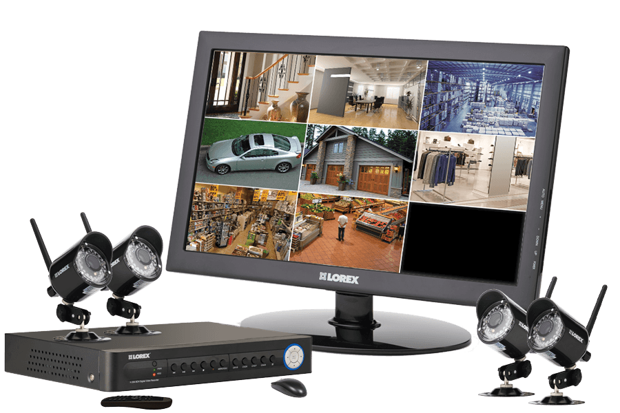 מתקין מצלמות אבטחה בשרון